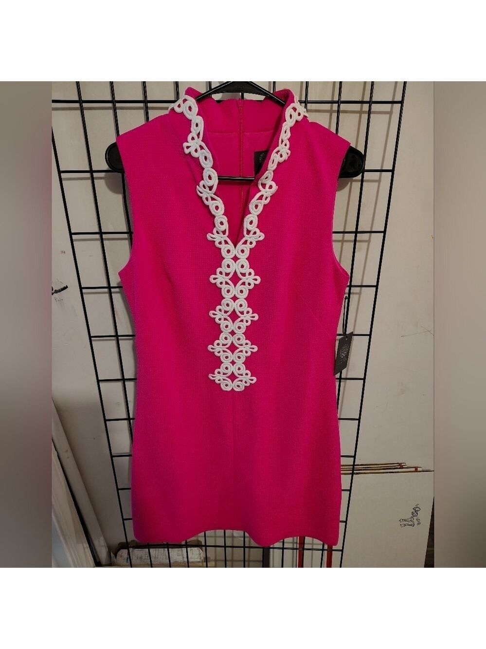 Vince Camuto High Collar Dress